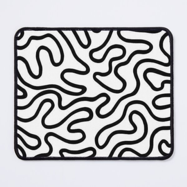 Item preview, Endless Black Lines with White Background designed and sold by MAX8-0.