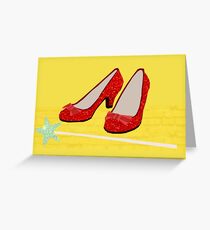 Ruby Slippers Greeting Card