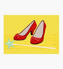 Ruby Slippers Photographic Print