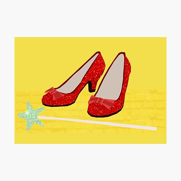 Ruby Slippers Photographic Print