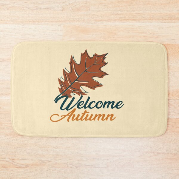 Item preview, Welcome autumn fall leave designed and sold by Dinablal.