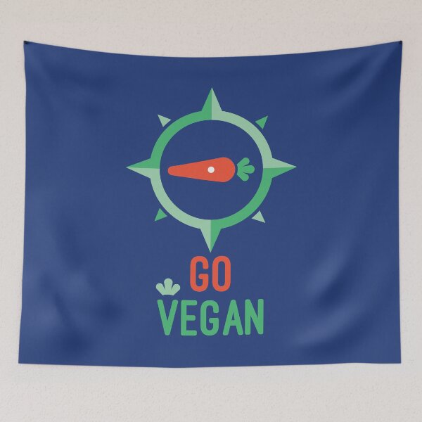 Item preview, Go Vegan Compass  designed and sold by Bicone.