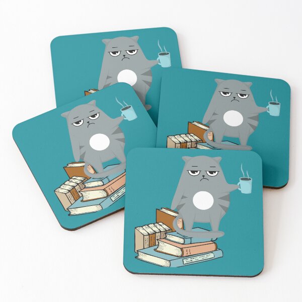 Item preview, Gray the Grouchy Cat designed and sold by tmdaliggr.