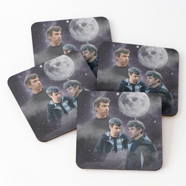 Item preview, Nathan Fielder Dramatic Galaxy Wolf Print Style designed and sold by SelloutCentral.