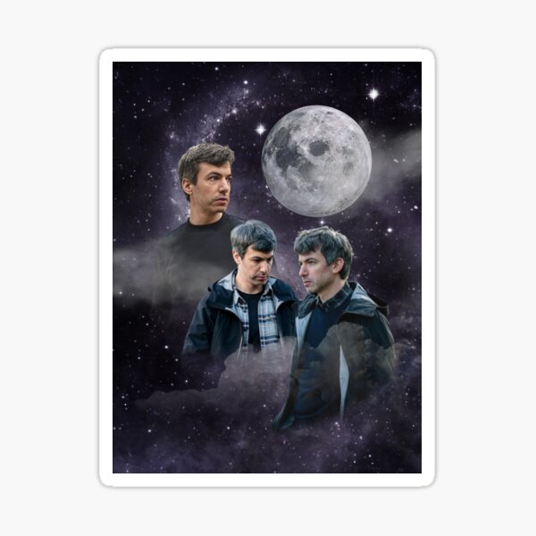 Item preview, Nathan Fielder Dramatic Galaxy Wolf Print Style designed and sold by SelloutCentral.