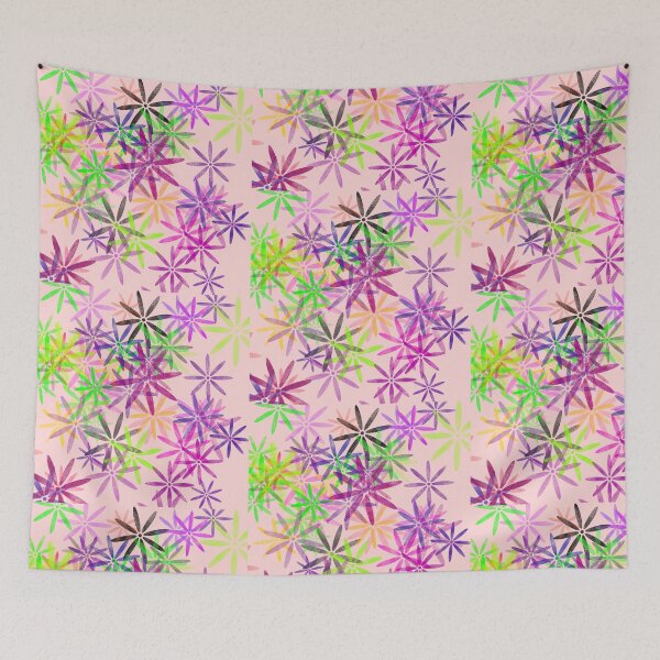 Item preview, Multicolor Flower Pattern  designed and sold by WinArtDesigns.