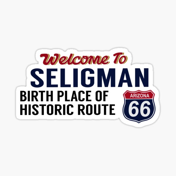 "Seligman Arizona " Sticker for Sale by emasdai Redbubble