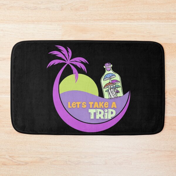 Item preview, Let's take a Trip | Magic Mushroom Pun |Mushrooms in a Bottle designed and sold by Spiritualish.