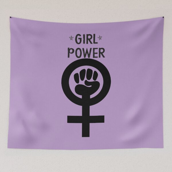 Item preview, Girl power t shirt, girl power masks, girl power phone cases, girl power hat, girl power clothing, girl power hoodie, girl power stickers  designed and sold by Poussyarts.