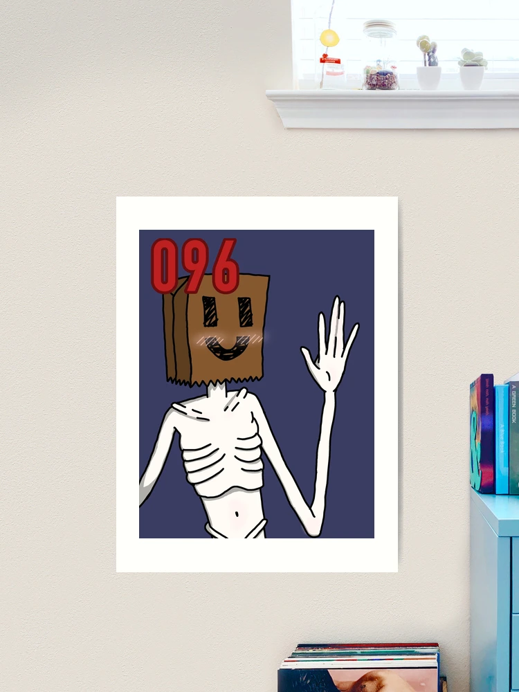 SCP-096 - Shy Guy Art Print for Sale by musthaveitsfun