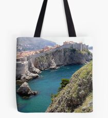 Dubrovnic Old town wall Tote Bag
