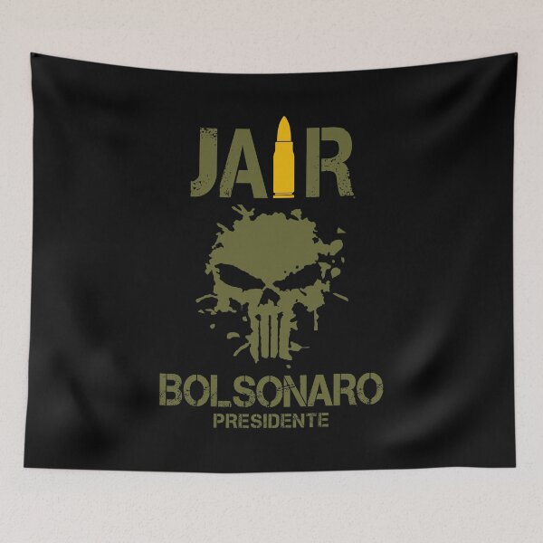 Item preview, Presidente Bolsonaro Caveira designed and sold by AJ Liber.