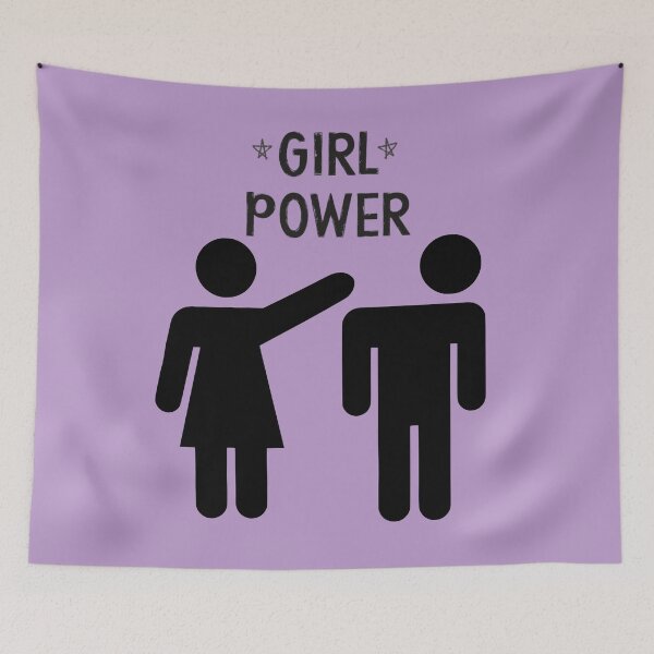 Item preview, Girl power t shirt, girl power masks, girl power phone cases, girl power hat, girl power clothing, girl power hoodie, girl power stickers  designed and sold by Poussyarts.