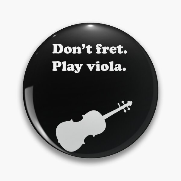 Item preview, Don't Fret. Play Viola. designed and sold by Captain Met.