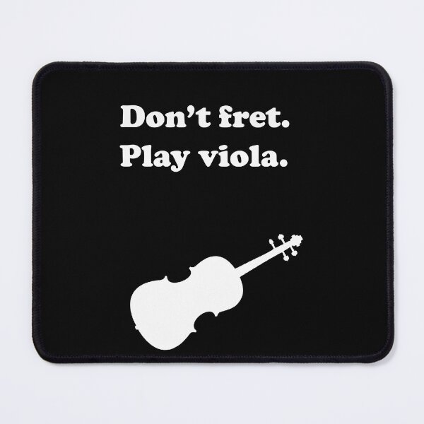 Item preview, Don't Fret. Play Viola. designed and sold by Captain Met.