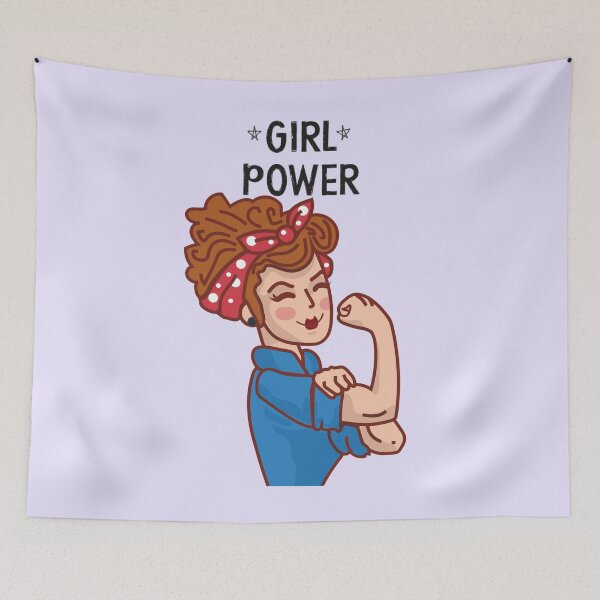 Item preview, Girl power t shirt, girl power masks, girl power phone cases, girl power hat, girl power clothing, girl power hoodie, girl power stickers  designed and sold by Poussyarts.