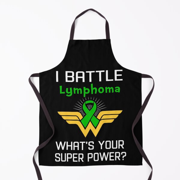 Item preview, I Battle Lymphoma What's Your Super Power Support Lymphoma Warrior Gifts designed and sold by Sabfit.