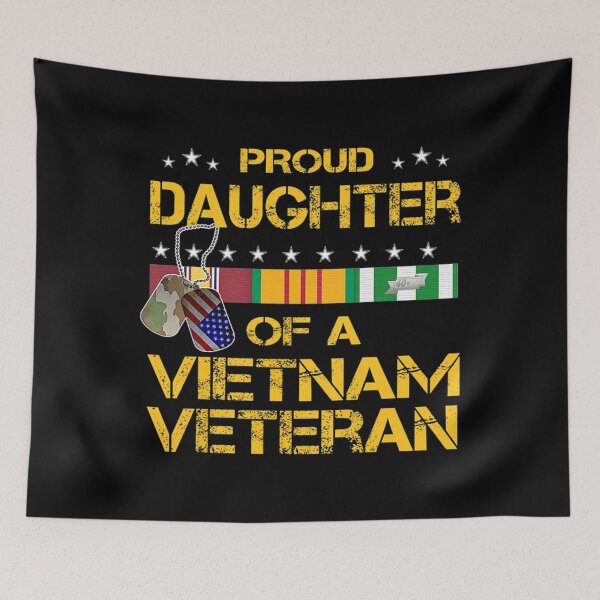 Item preview, Daughter Of A Vietnam Veteran I'm Proud My Dad designed and sold by seriouscapon242.