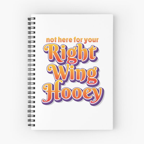 Item preview, Not Here for Your Right Wing Hooey designed and sold by Eye on the Blueline.