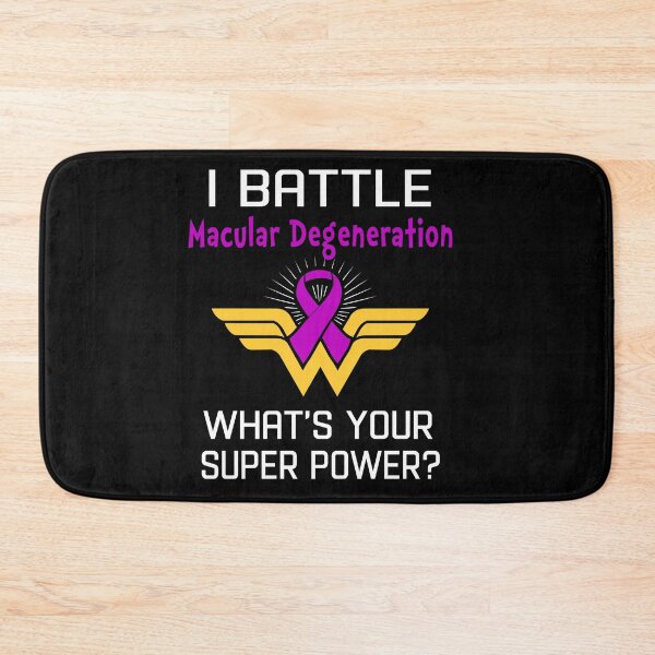 Item preview, I Battle Macular Degeneration What's Your Super Power Support Macular Degeneration Warrior Gifts  designed and sold by Sabfit.