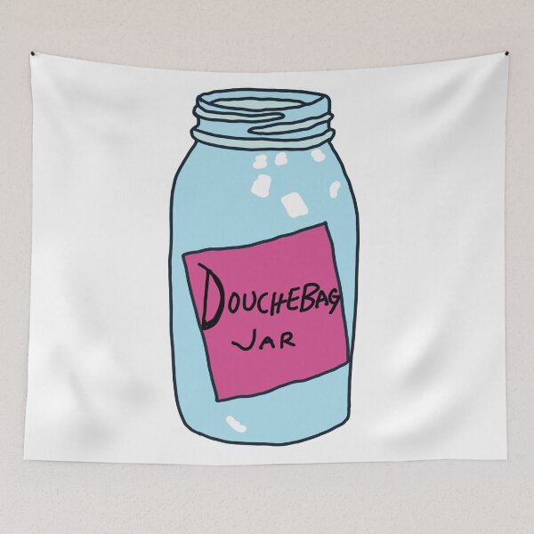 Item preview, New Girl Douchebag Jar designed and sold by marnilauren.