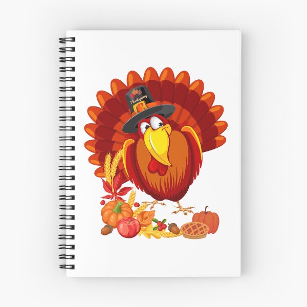 Item preview, Cute Thanksgiving Turkey and Autumn Harvest designed and sold by silviaol.