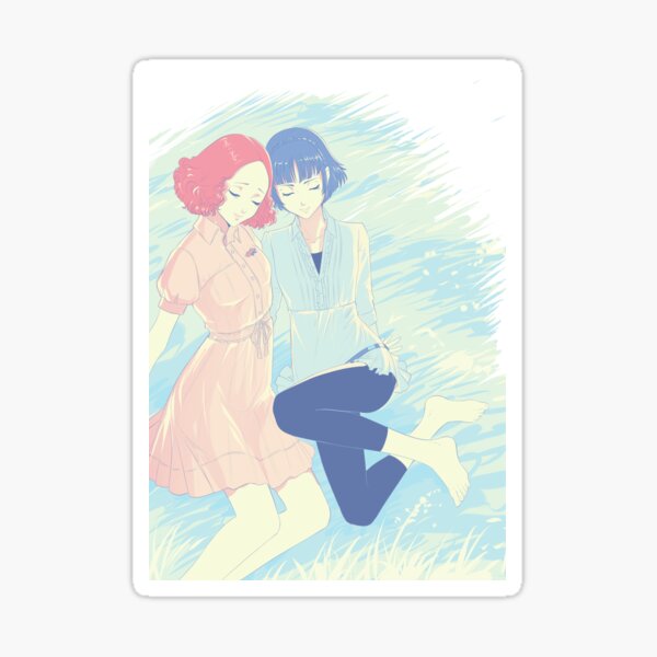 Makoto and Haru Sticker
