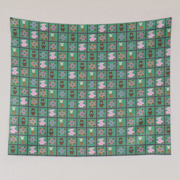 Item preview, Crochet Animal Granny Squares designed and sold by Cedarrue.