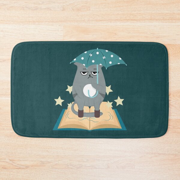 Item preview, Gray the Umbrella Cat designed and sold by tmdaliggr.