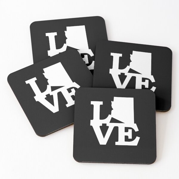 Item preview, I Love Arizona USA State AZ Outline Silhouette Souvenir Gift designed and sold by Draculaura2009.