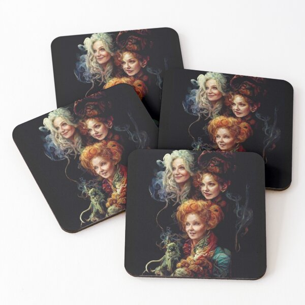 Item preview, Sanderson Sisters, oil painting style  designed and sold by TheHippieViking.