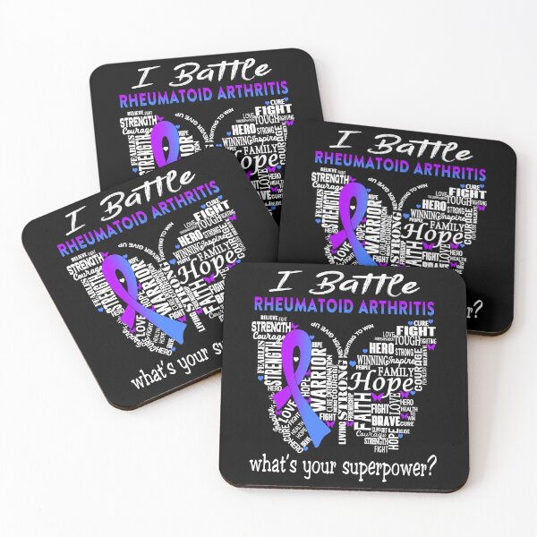 Item preview, Rheumatoid Arthritis Warrior - I Battle Rheumatoid Arthritis What is your Superpower? designed and sold by KirstybShop.