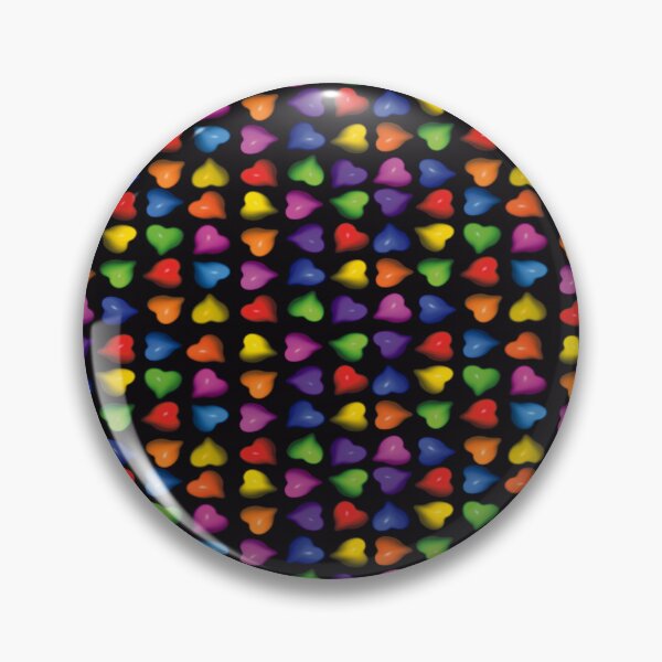Item preview, Rainbow 3D Heart Wallpaper designed and sold by Genson.
