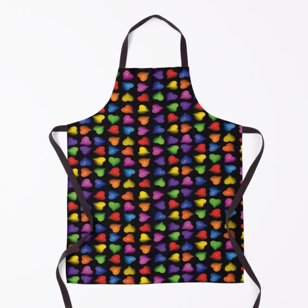 Item preview, Rainbow 3D Heart Wallpaper designed and sold by Genson.
