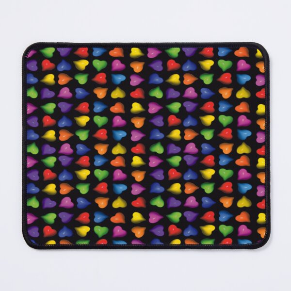 Item preview, Rainbow 3D Heart Wallpaper designed and sold by Genson.