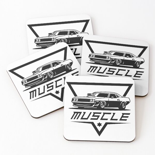 Item preview, Old American Muscle Car Classic Vintage Car Design designed and sold by anjanaartz.