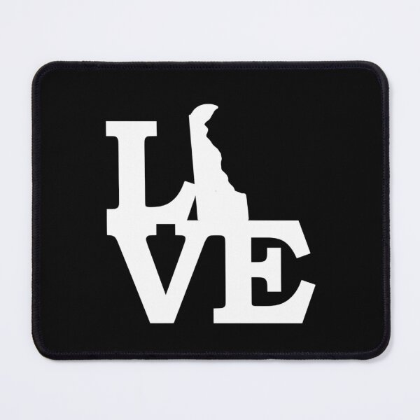 Item preview, I Love Delaware USA State DE Outline Silhouette Souvenir designed and sold by Draculaura2009.