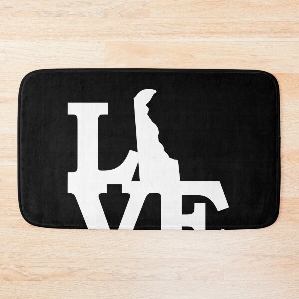 Item preview, I Love Delaware USA State DE Outline Silhouette Souvenir designed and sold by Draculaura2009.