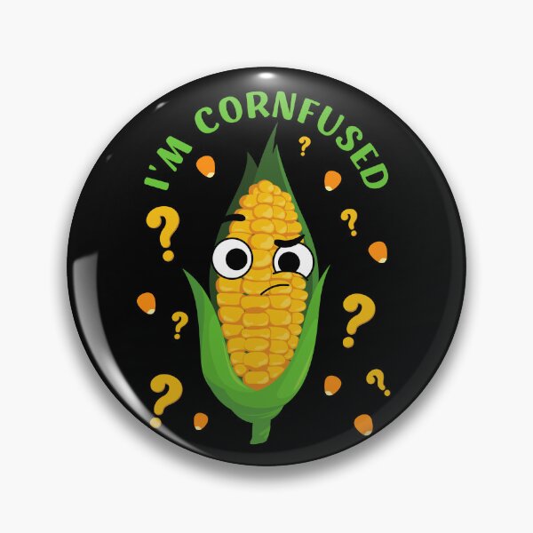 Artikelvorschau, Ich bin cornfused | Lustiges Maiskolben-Design entworfen und verkauft von appareltolove.