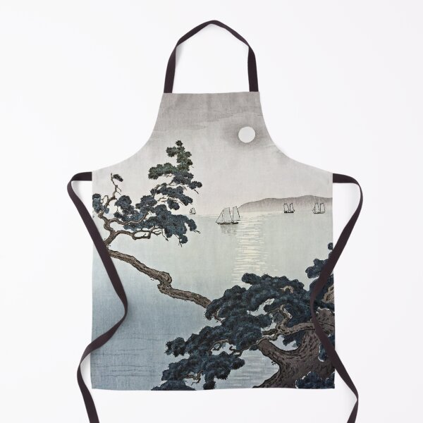 Item preview, Full Moon at Akashi Beach by Tsuchiya Koitsu designed and sold by Takeda-art.