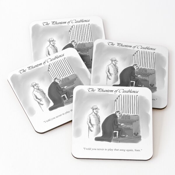 Item preview, Funny Phantom of Casablanca Cartoon Humor designed and sold by Bill Abbott.