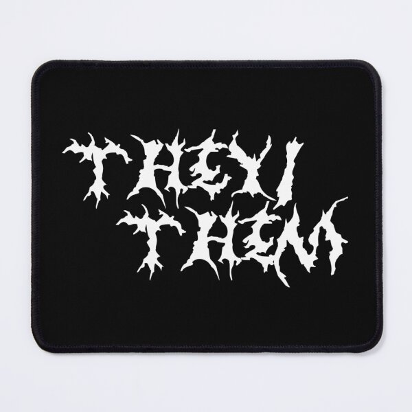 Item preview, Death Metal They/Them Pronouns designed and sold by clownishcat.