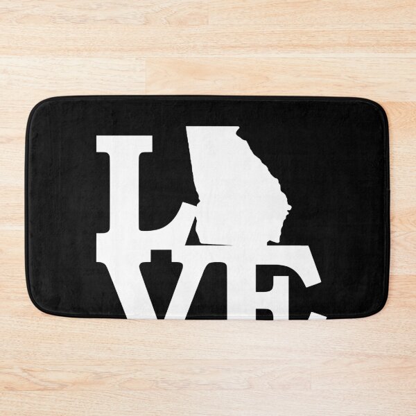 Item preview, I Love Georgia USA State GA Outline Silhouette Souvenir Gift designed and sold by Draculaura2009.