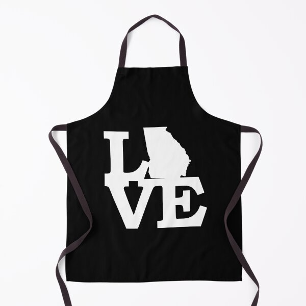Item preview, I Love Georgia USA State GA Outline Silhouette Souvenir Gift designed and sold by Draculaura2009.