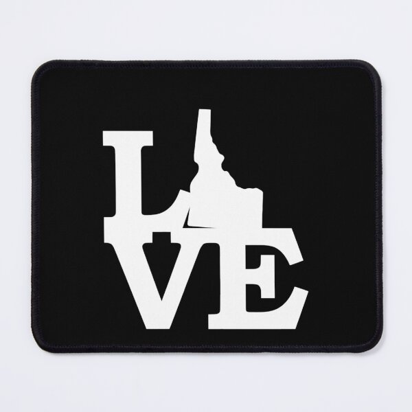 Item preview, I Love Idaho USA State ID Outline Silhouette Souvenir Gift designed and sold by Draculaura2009.