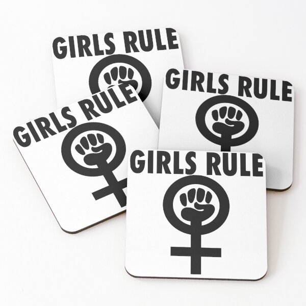 Item preview, Girls rule t shirt, girls rule masks, girls rule phone cases, girls rule hat, girls rule clothing, girls rule hoodie, girls rule stickers  designed and sold by Poussyarts.