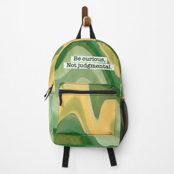 Item preview, Be curious, Not judgmental. designed and sold by HankWBC.