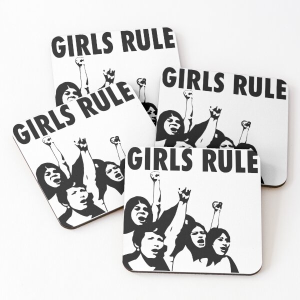 Item preview,  Girls rule t shirt, girls rule masks, girls rule phone cases, girls rule hat, girls rule clothing, girls rule hoodie, girls rule stickers  designed and sold by Poussyarts.