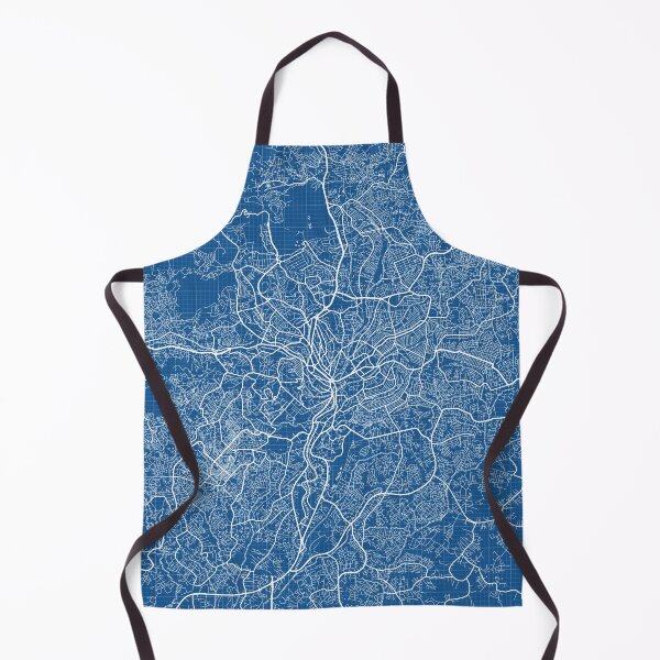 Item preview, Yaounde City Map of Cameroon - Blueprint designed and sold by deMAP.