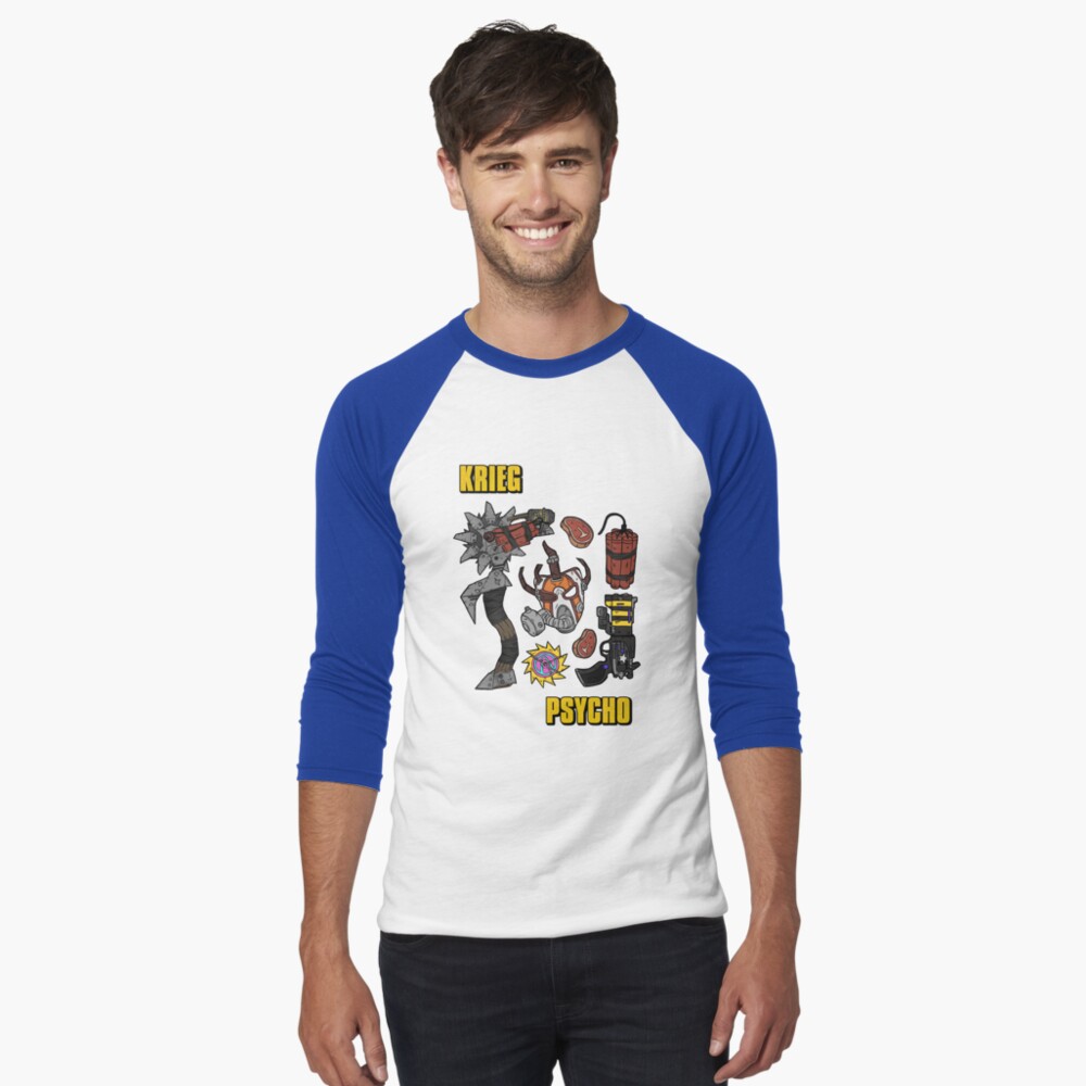 Item preview, Baseball ¾ Sleeve T-Shirt designed and sold by OmegaMad.
